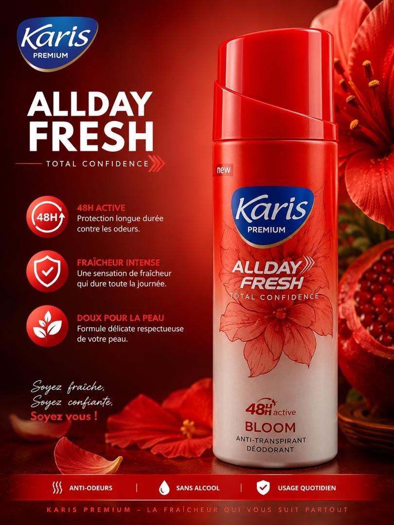 KARIS NATURALS BODY DEODORANT